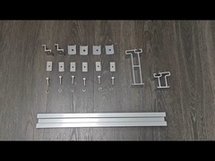 Hệ thống lắp đặt mặt trời PV dốc mái phẳng 1200mm đường sắt lắp đặt mặt trời PV MRA3