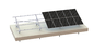 Cấu trúc lắp đặt bằng năng lượng mặt trời bằng nhôm bê tông 88m / S Hệ thống PV